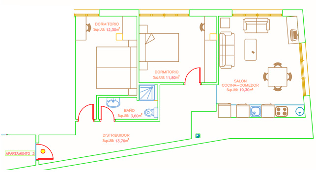 plano apartamento 3